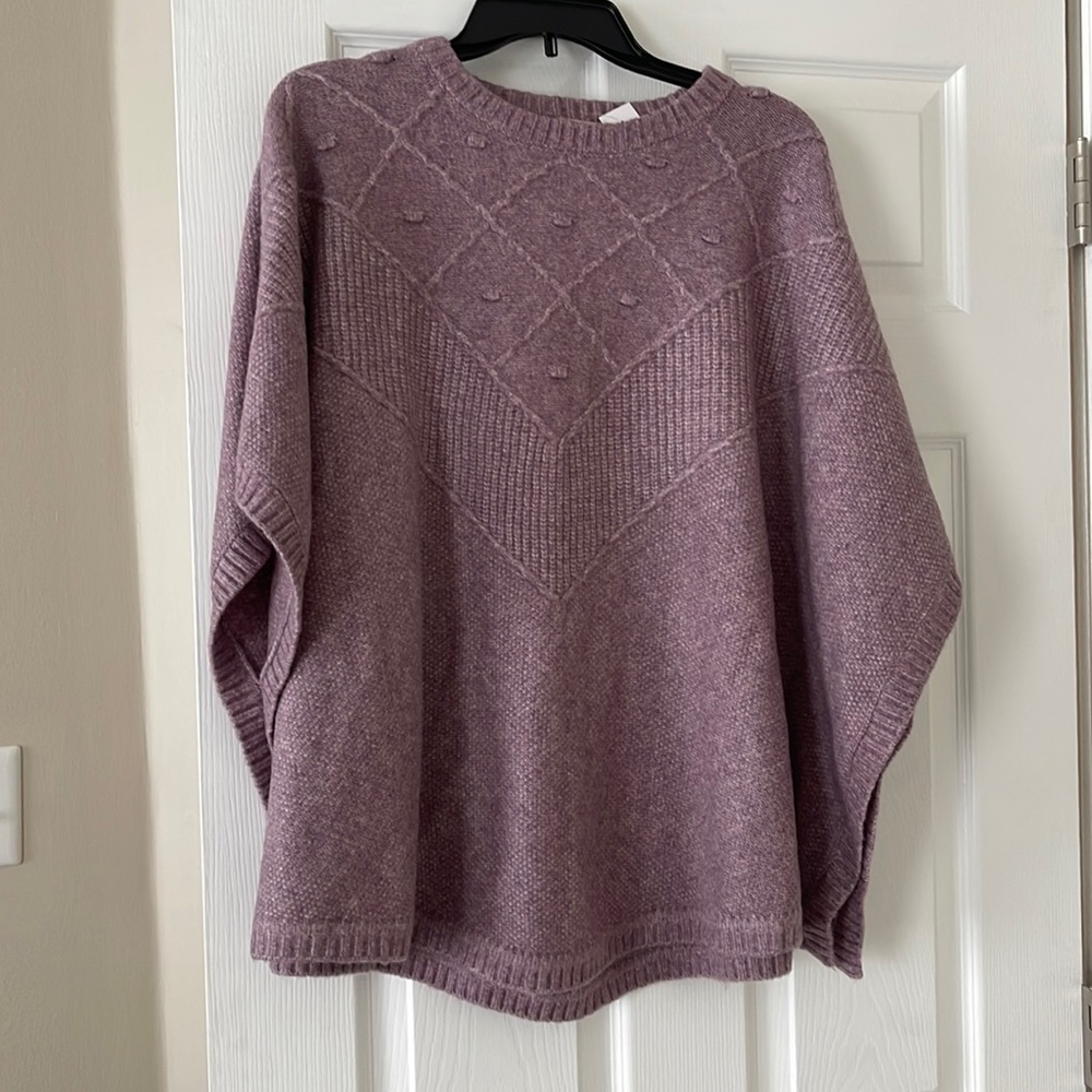 Purple/ pink Loft Sweater